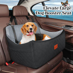 Wooaidagg dog seat non-slip-base reduces seat movement