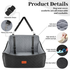Wooaidagg dog seat washable-cover keeps your car clean