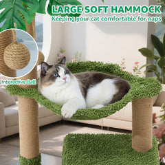 Woochpet hammock offers snug lounging for kittens and small cats after play.
