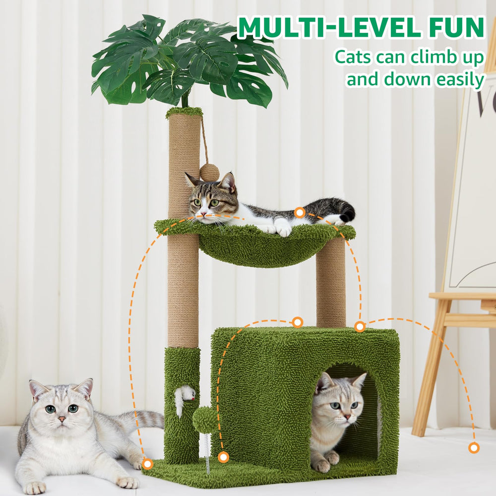 Woochpet mouse hole feature invites hunting-play and exploration.