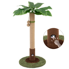 Woochpet cat scratching post with sisal rope for indoor play.