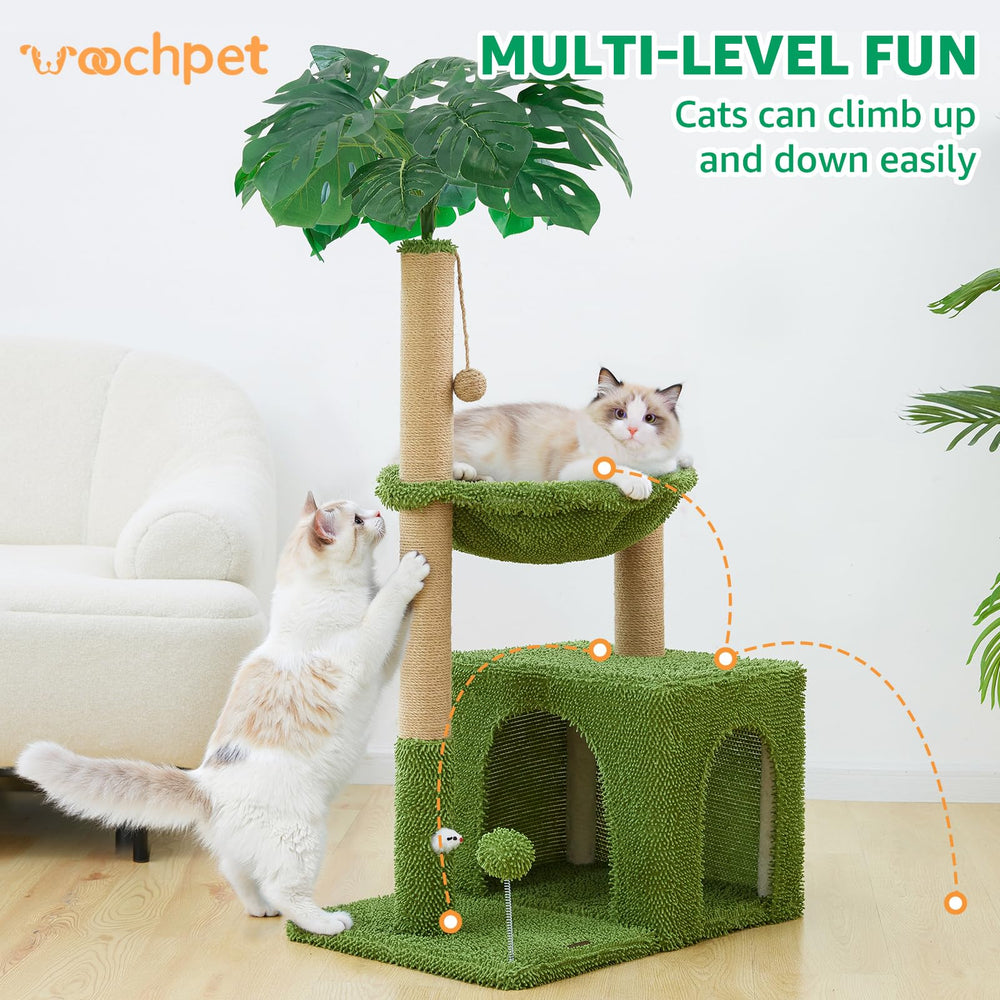 Woochpet mouse-hole design – hunting-inspired play area.