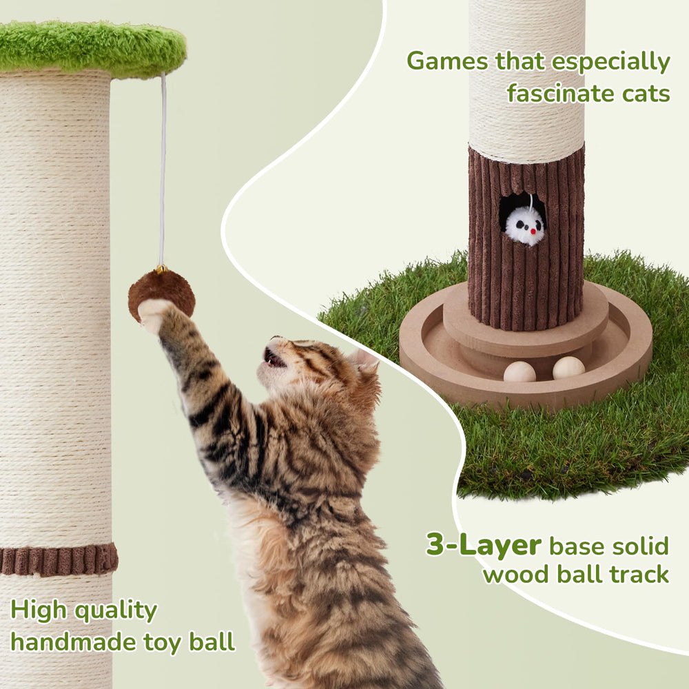 Woochpet heavy base provides stable support during play sessions.