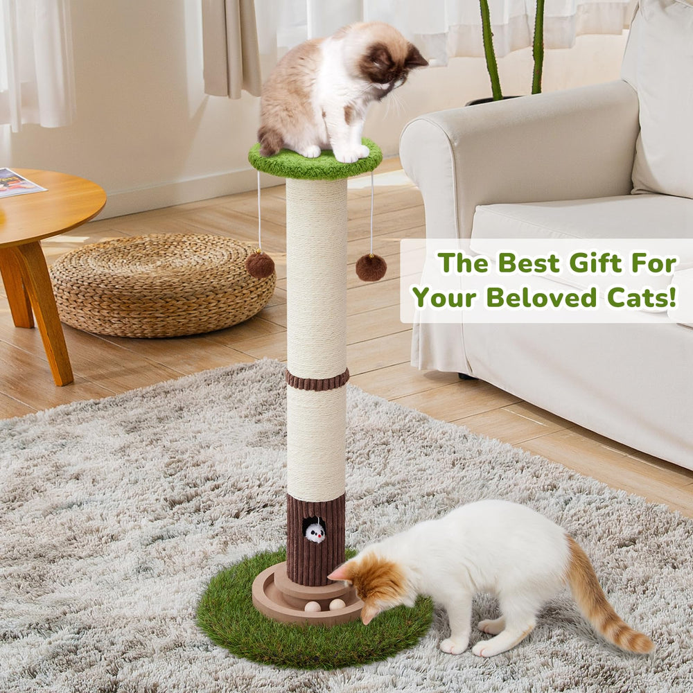 Woochpet indoor cat furniture blends with home decor and offers play.