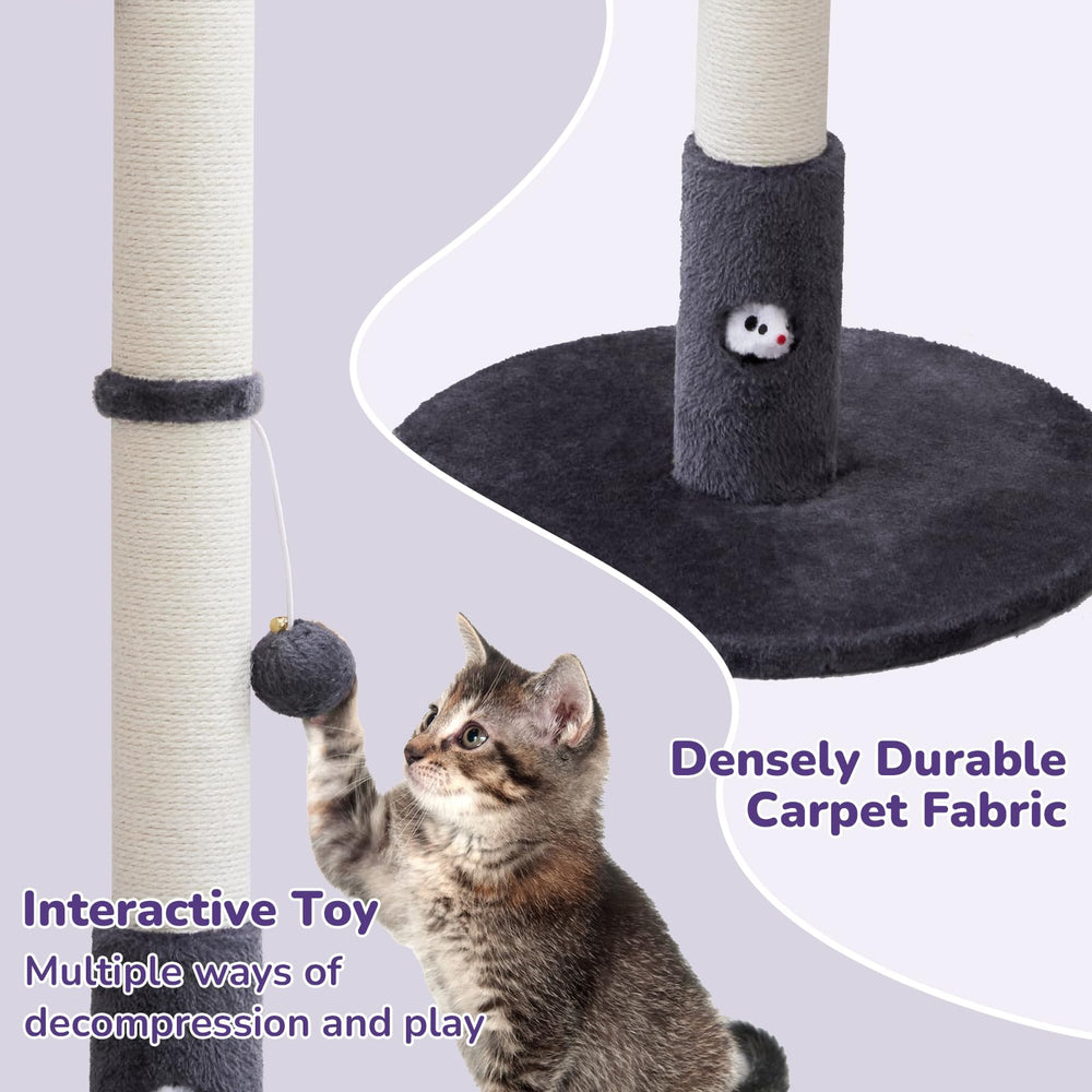 Woochpet mouse hole design sparks hunting instincts during playtime.