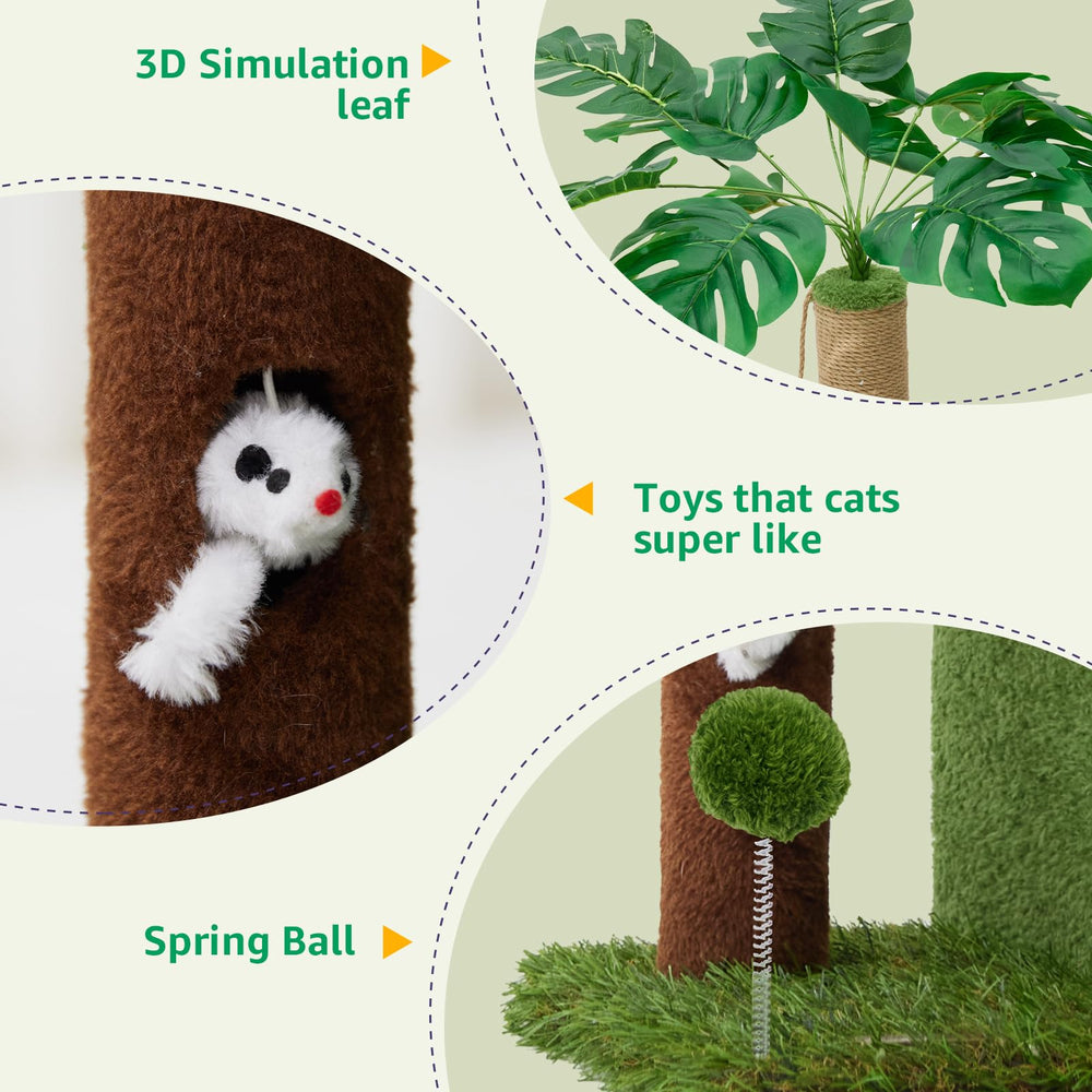 Woochpet sisal ball adds extra scratching fun