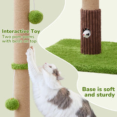Woochpet sturdy base remains steady during vigorous scratching