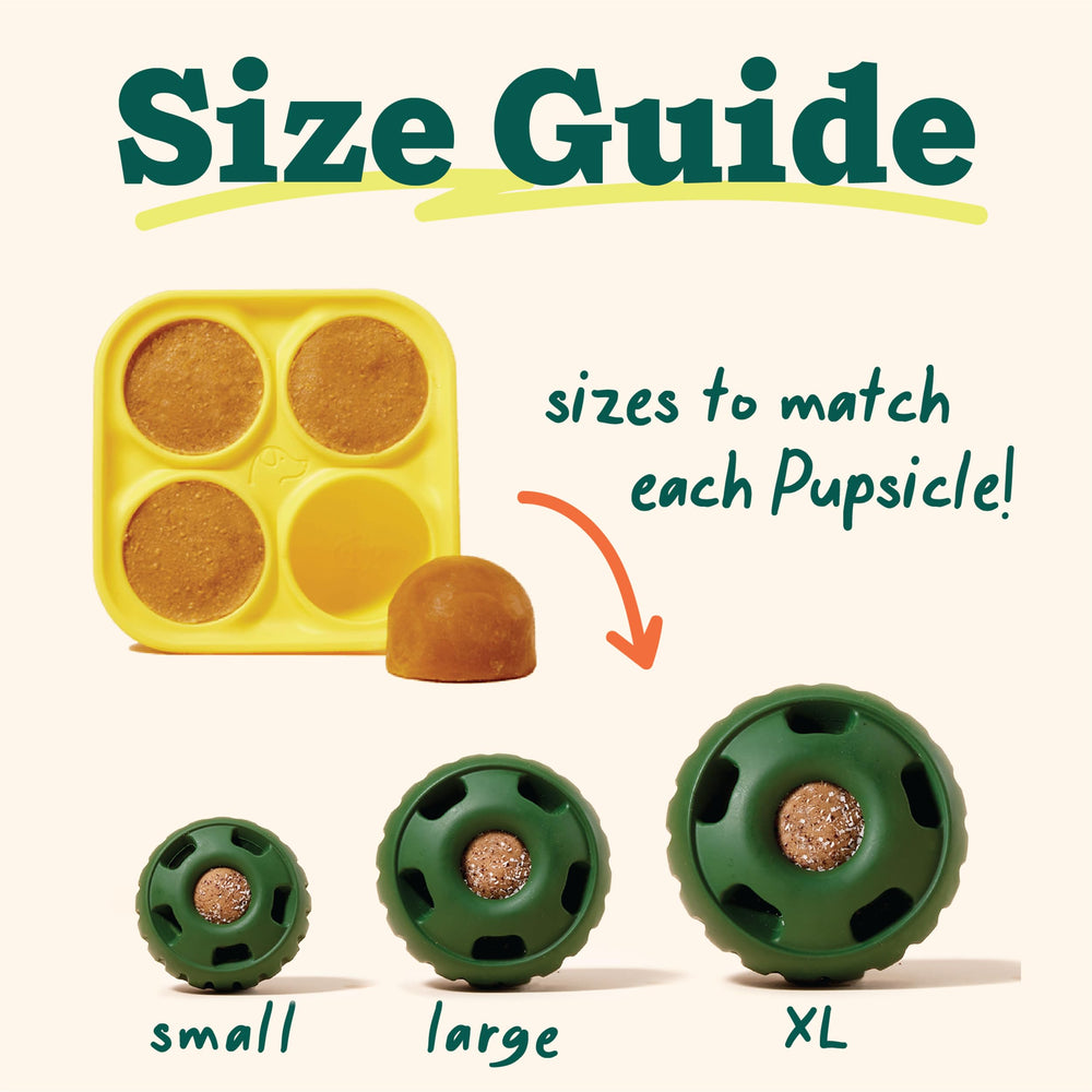 WOOF Pupsicle designed in Denver for durable, engaging play.