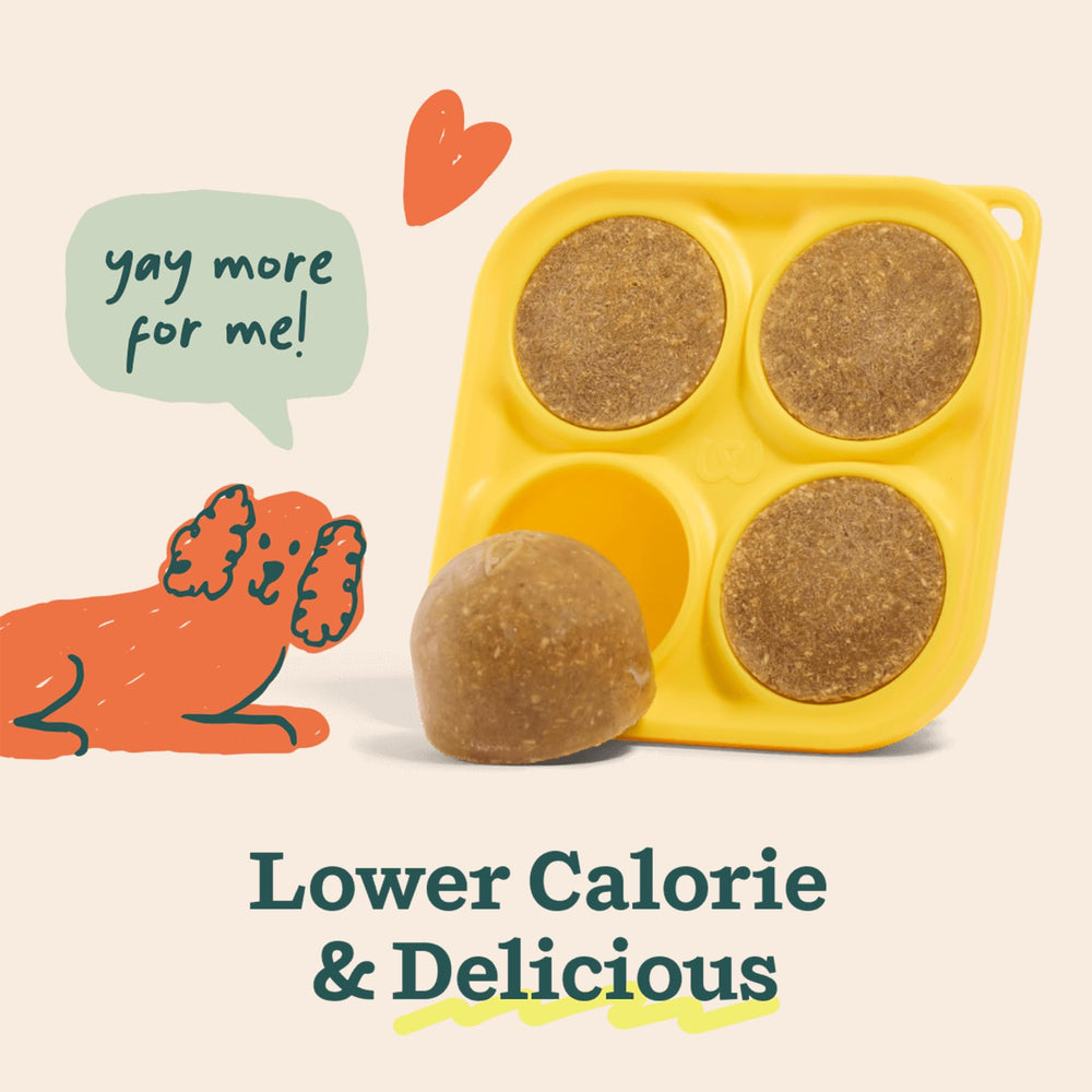 Dog-safe ingredients ensure tasty, worry-free frozen rewards.
