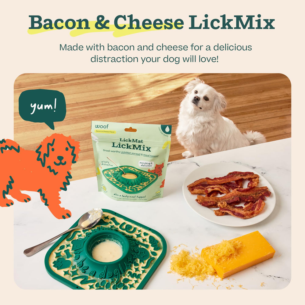 WOOF LickMixes freeze for extended enrichment sessions
