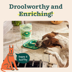 WOOF LickMixes meal topper adds flavor to dog meals