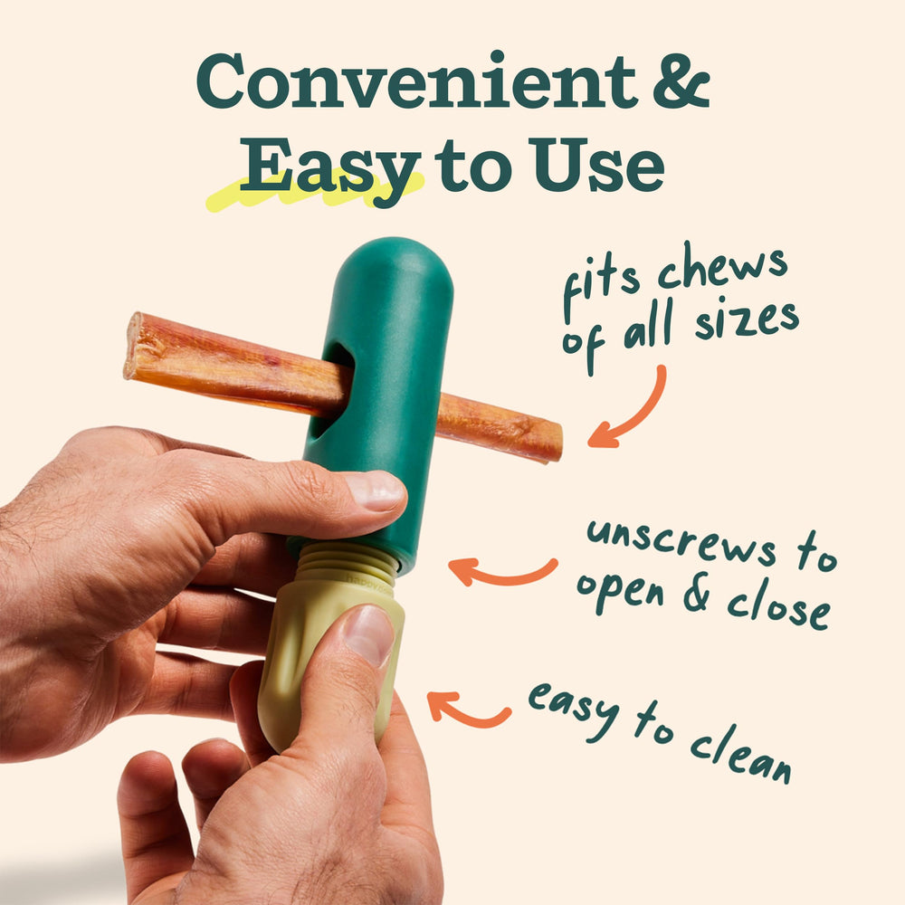 WOOF Long-lasting-chewtime extends distraction with durable, enjoyable chews.