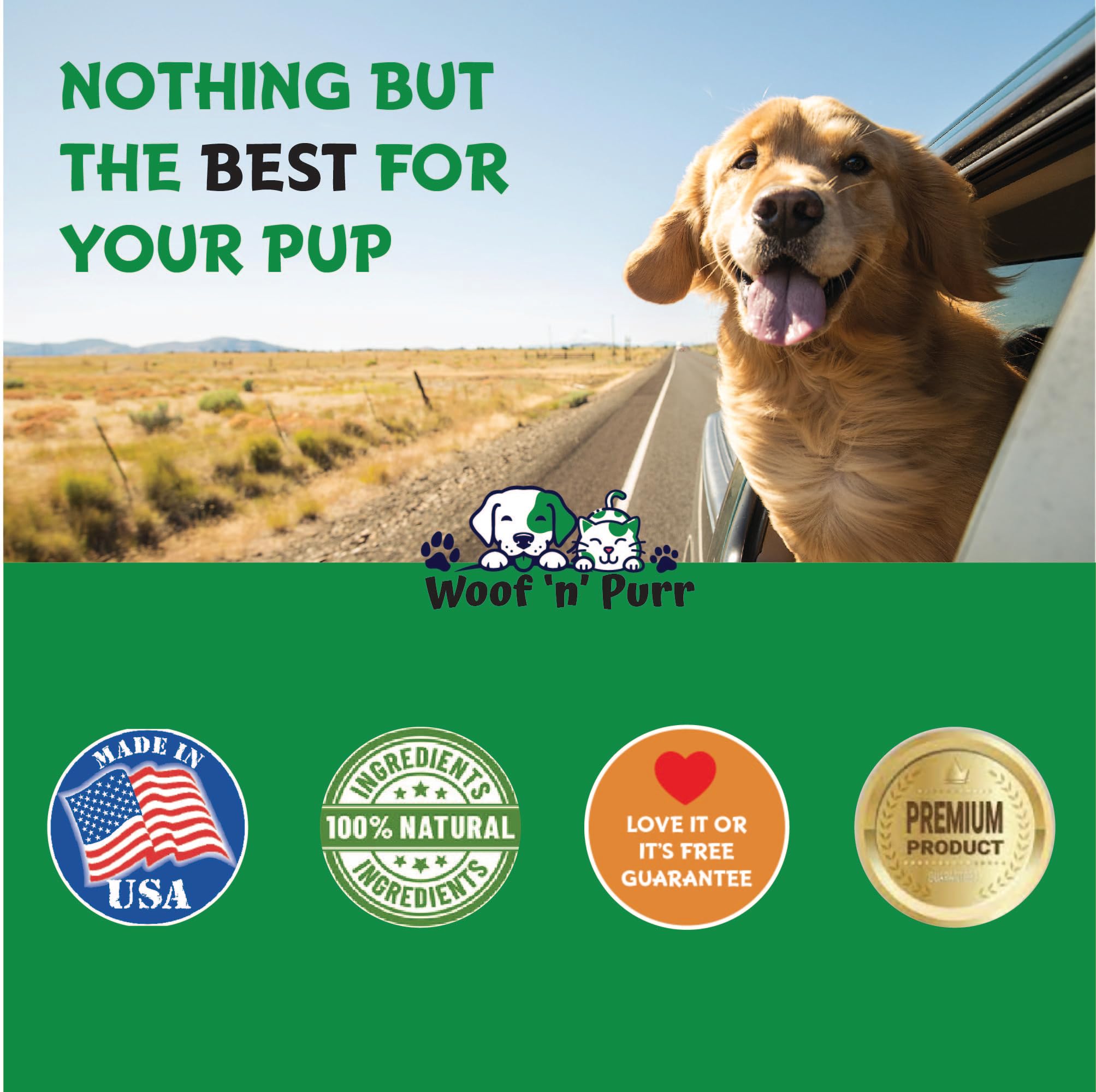 Easy administration tincture from Woof 'n' Purr Vitamin E for Dogs