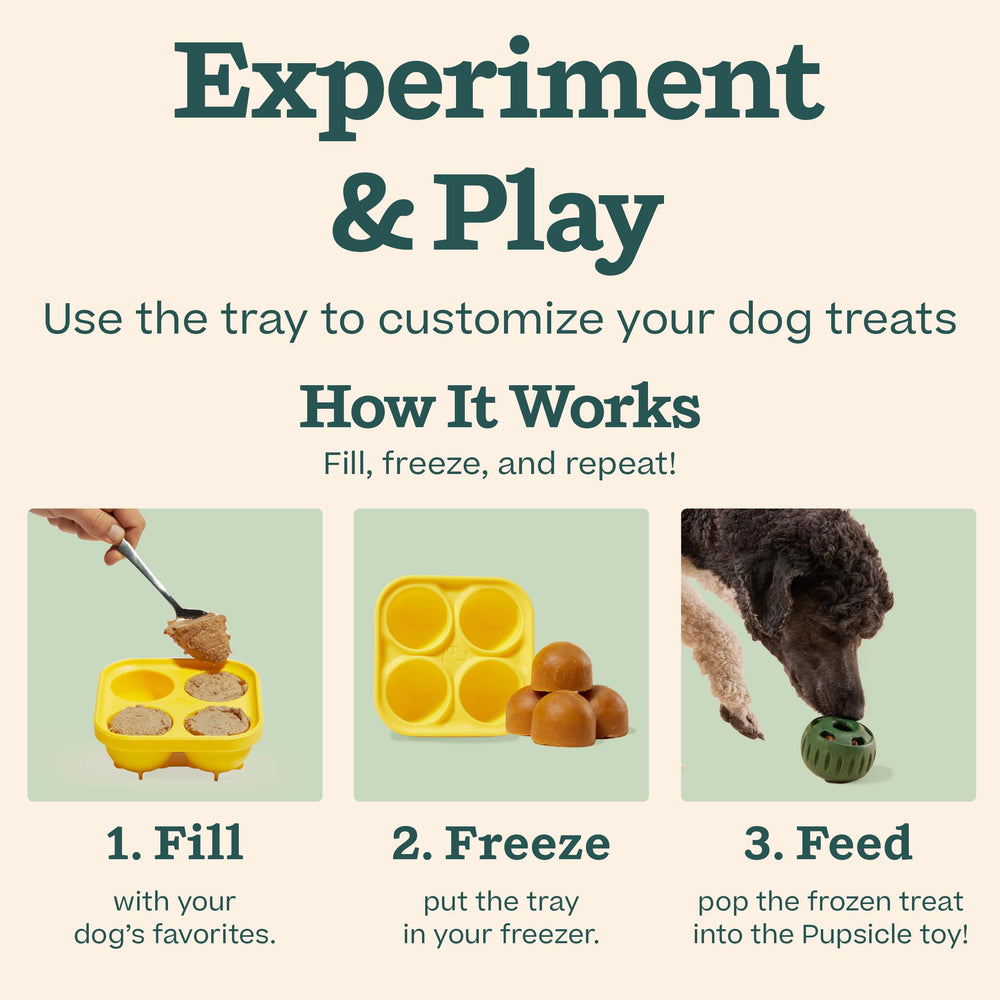 WOOF no-mess puzzle toy minimizes mess during play
