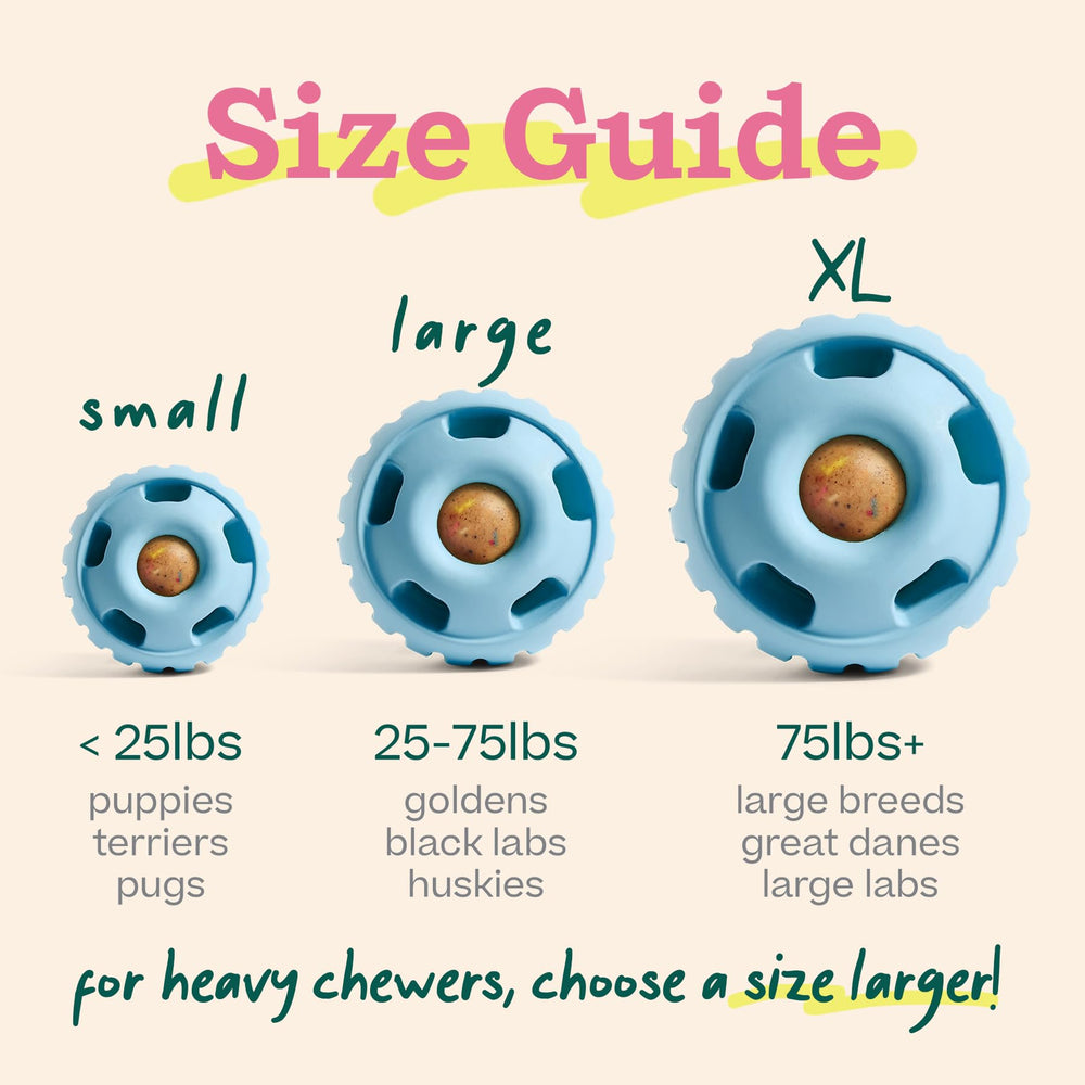 Woof Party Pupsicle XL size fits large dogs for shared fun.