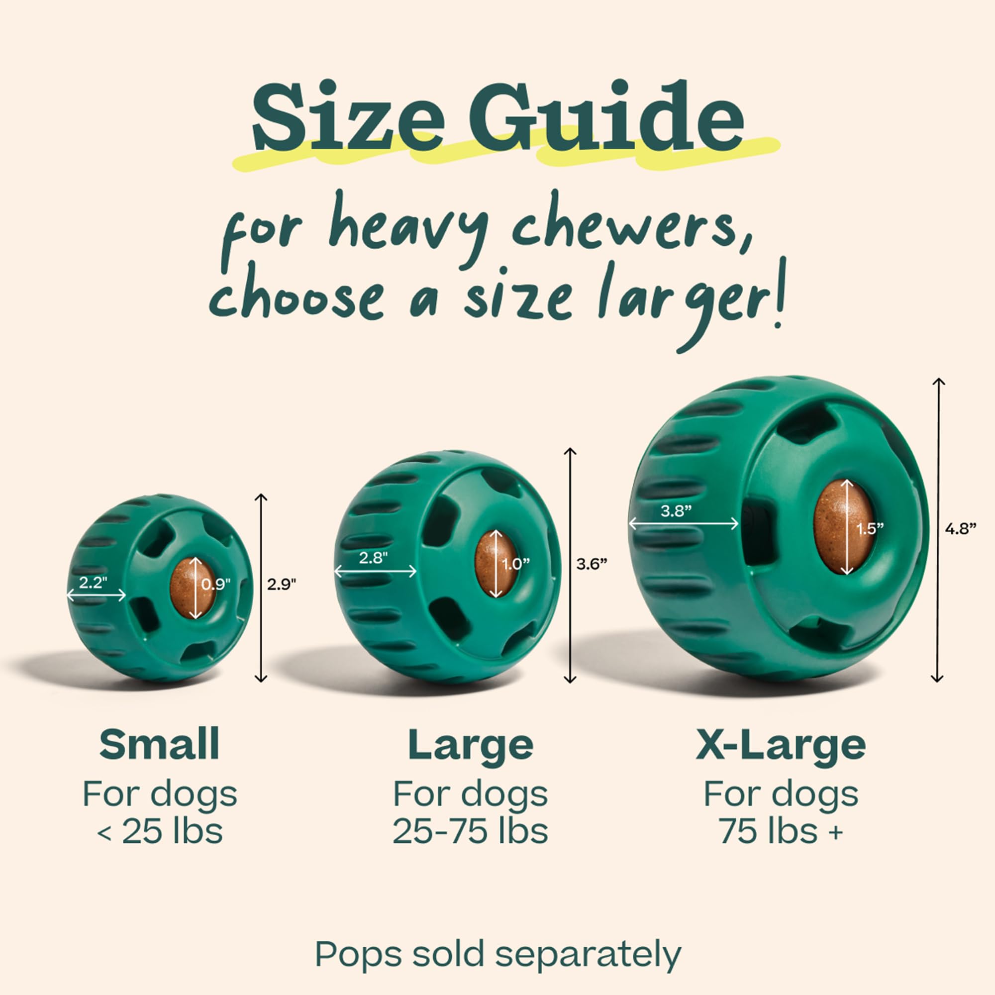 WOOF Pupsicle easy-clean surface rinses quickly after slobbery sessions.