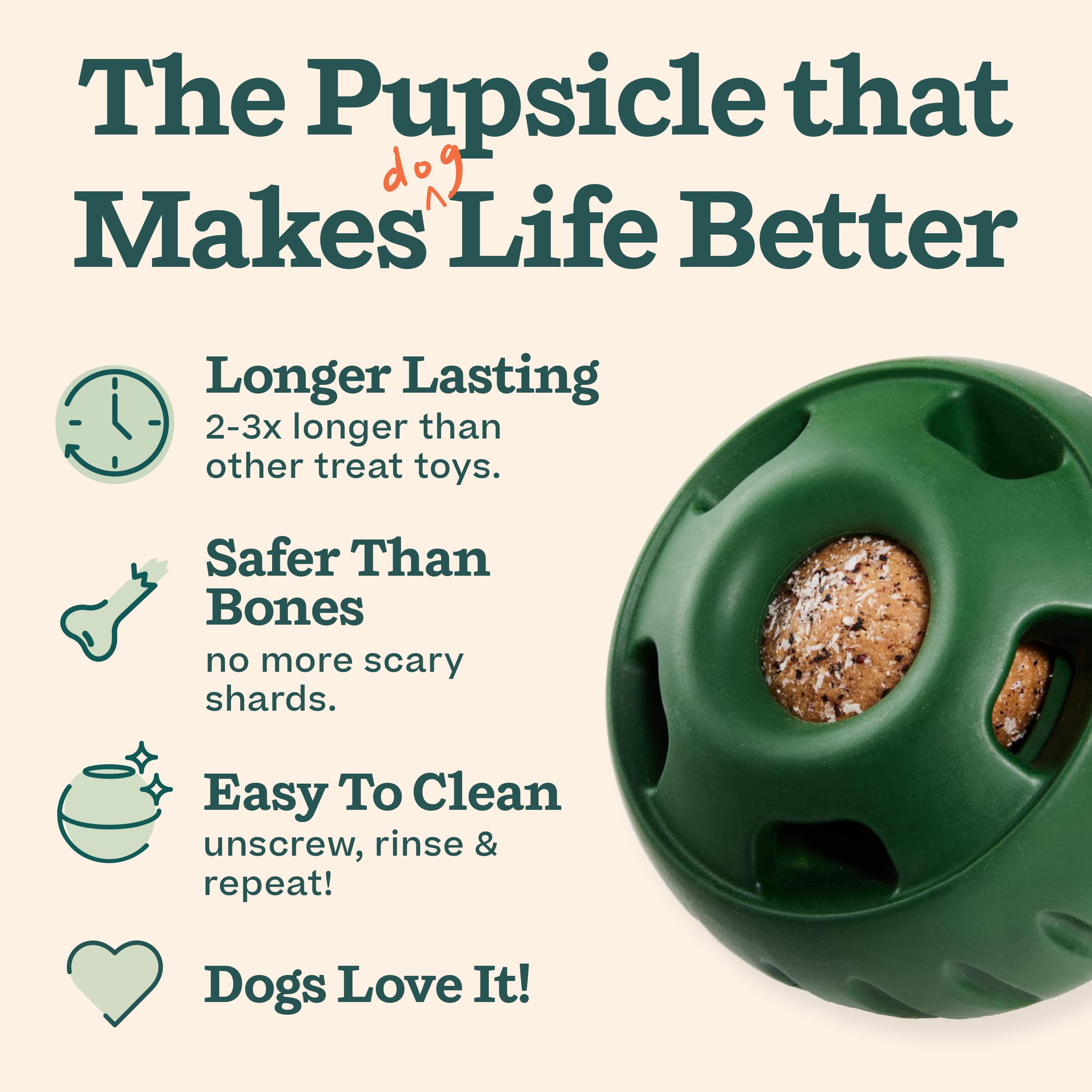 WOOF Pupsicle treat pops in packaging, ready for simple, wholesome snacks.
