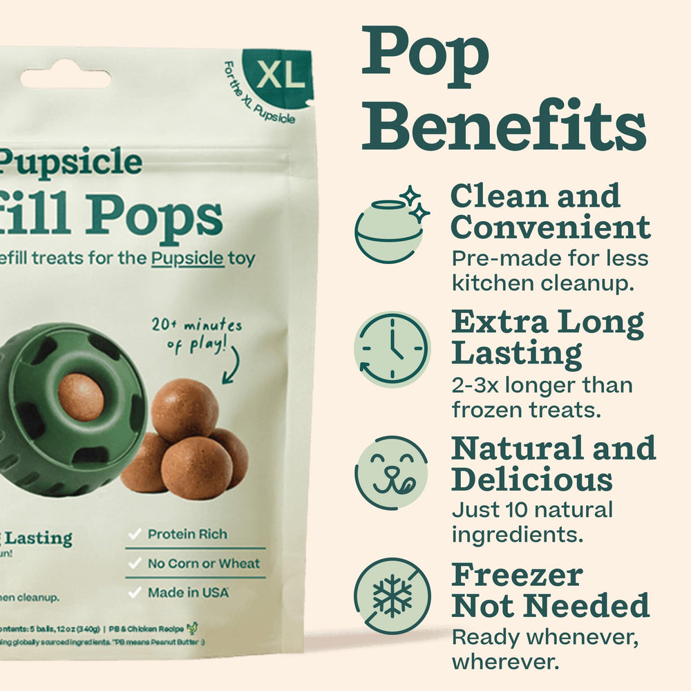 WOOF XL pups 75+ lbs compatible toy for sturdy chewers