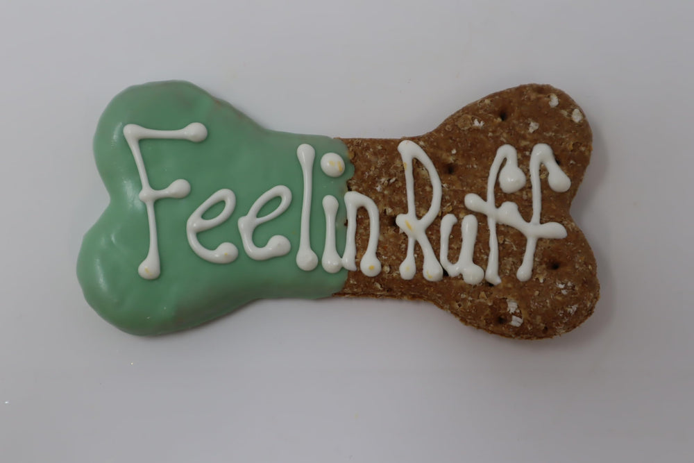 Woofables Coralville, Iowa bakery batch, baked fresh for pets