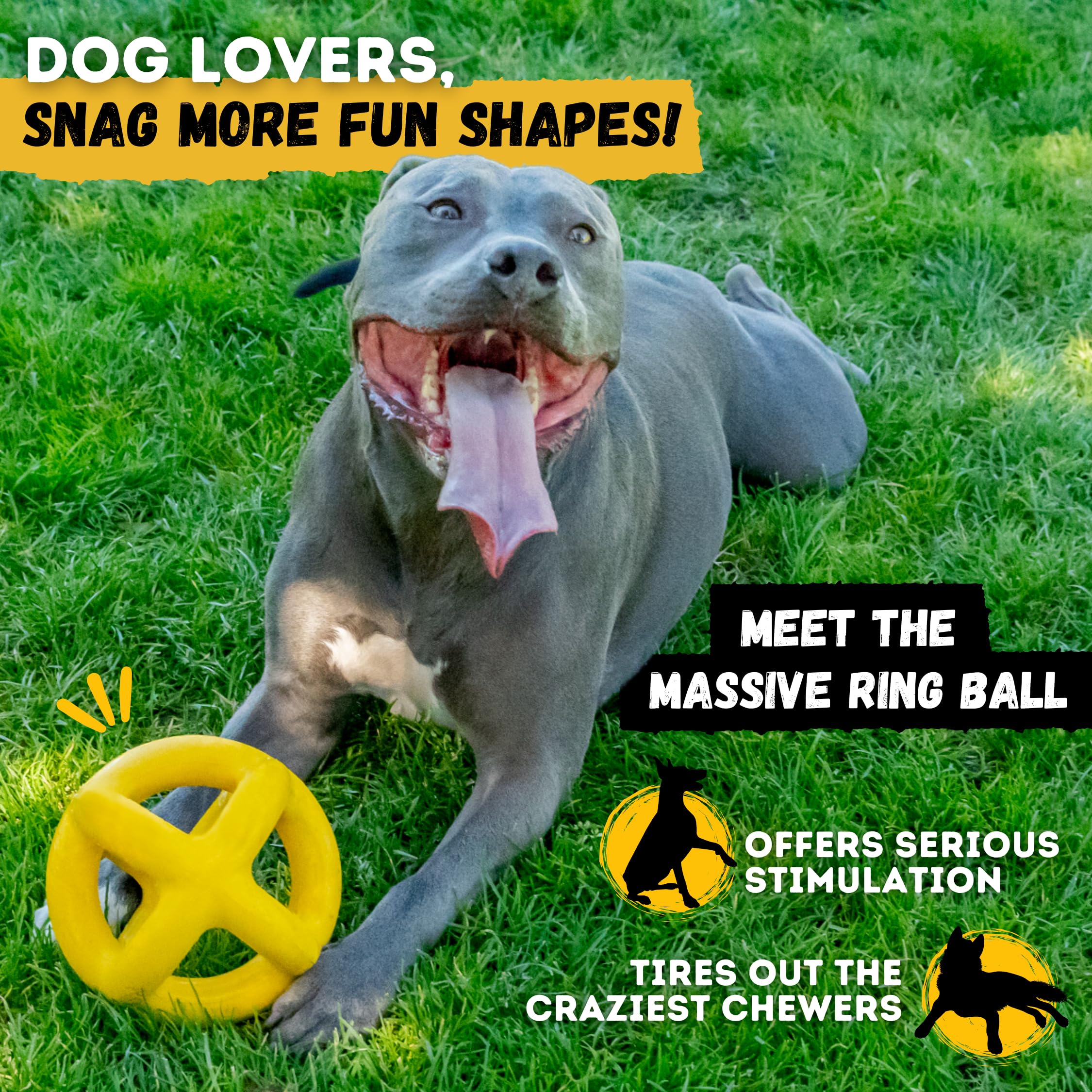 WoofBite large breed friendly chew toy