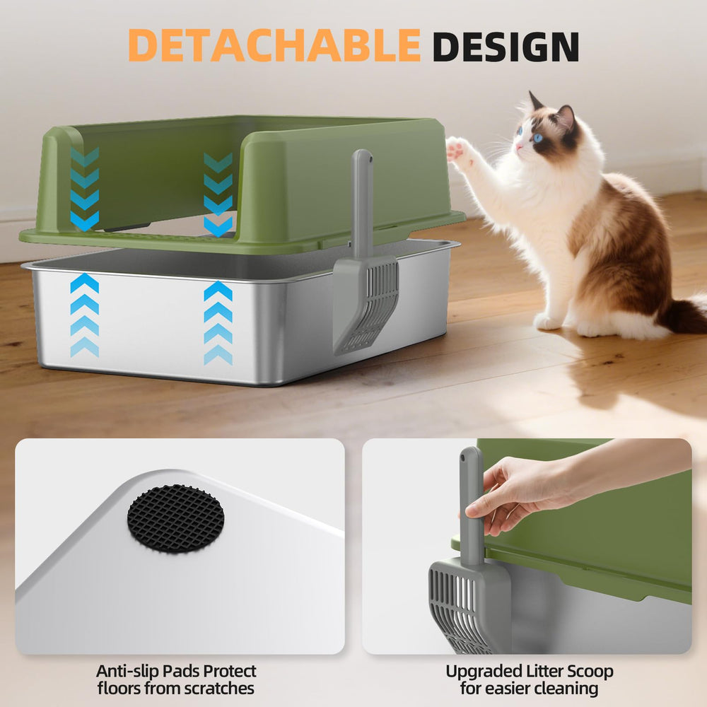 WoofiGo included scoop for quick, tidy litter cleanup.