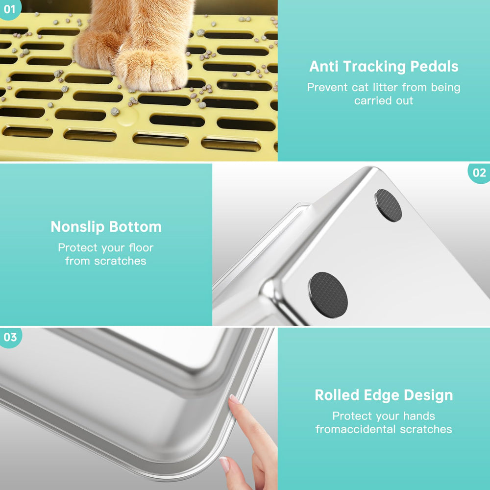 Designed for big cats and multiple cats with extra-large dimensions.