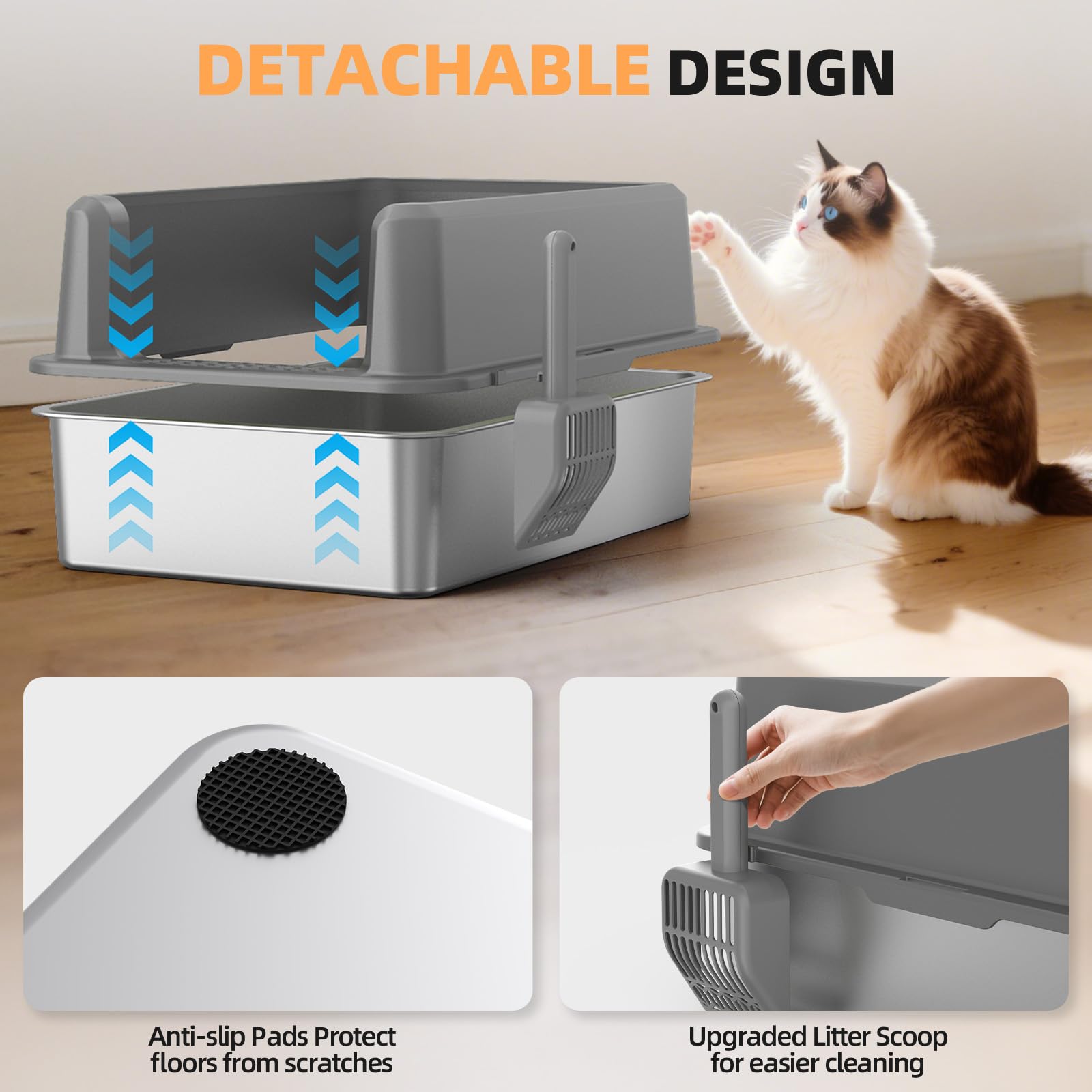 WoofiGo odor-control litter box minimizes smells between cleanings