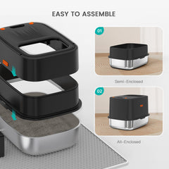 Secure buckle connection keeps the shell firmly attached during daily use.