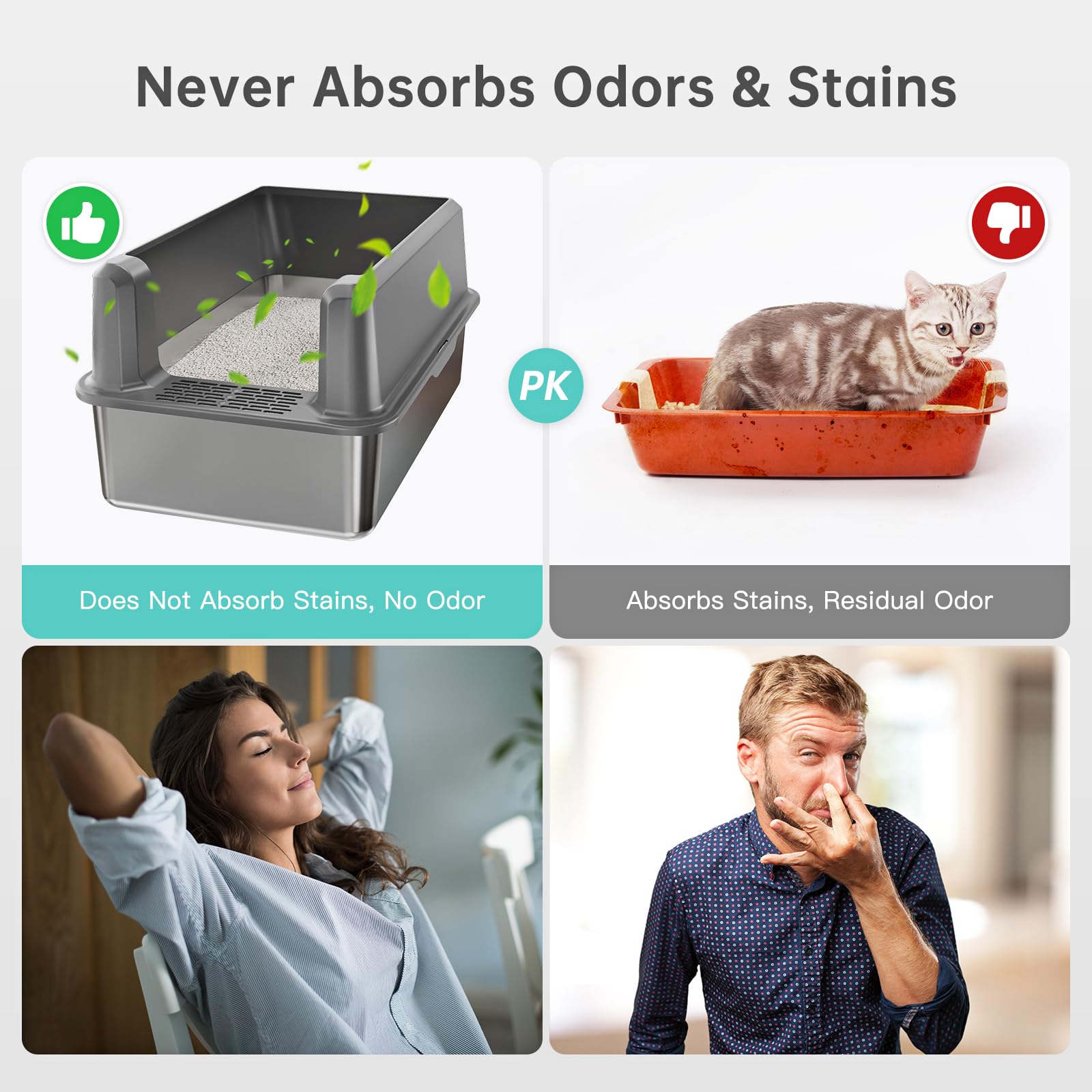 Ideal for multi-cat homes with extra space and durable construction.