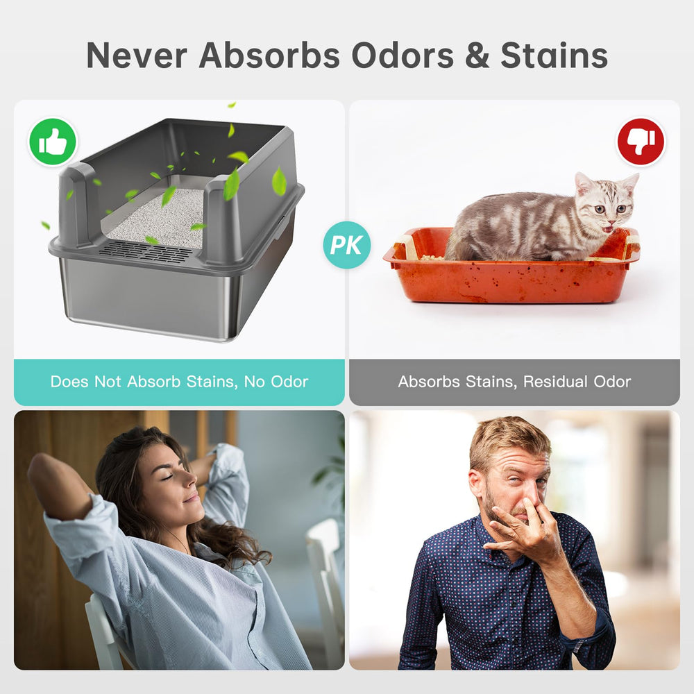 Ideal for multi-cat homes with extra space and durable construction.