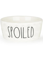 WoofinPets ceramic dog bowl with 27oz capacity for meals or water