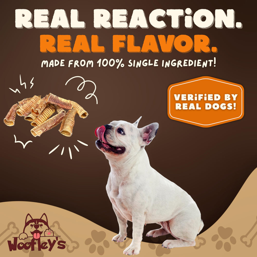 Woofley's Free-Range Sourcing highlights sustainable, responsible production.