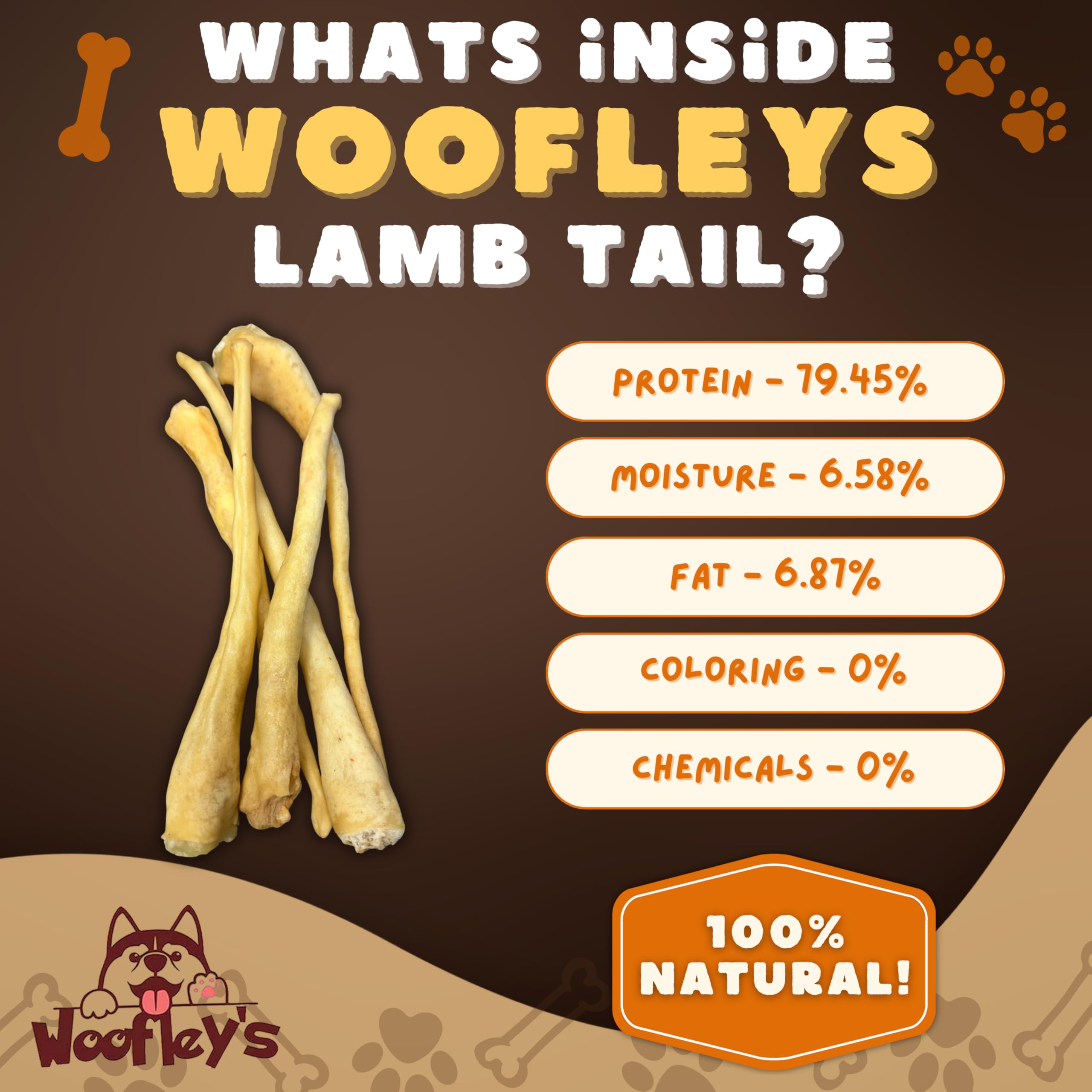 Natural, free-range sourced lamb contributes to a simple ingredient profile.