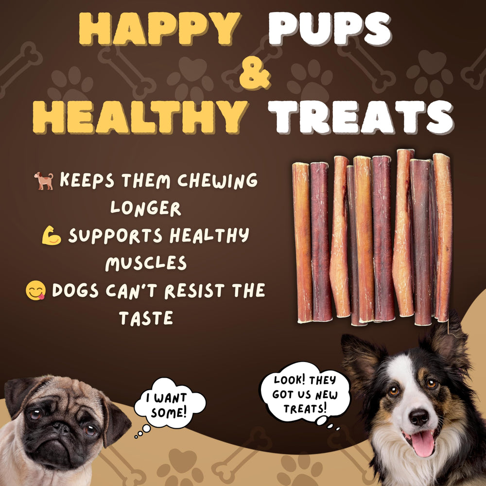 Woofley's buffalo bully stick packaging emphasizes chemical-free, sustainable chew.