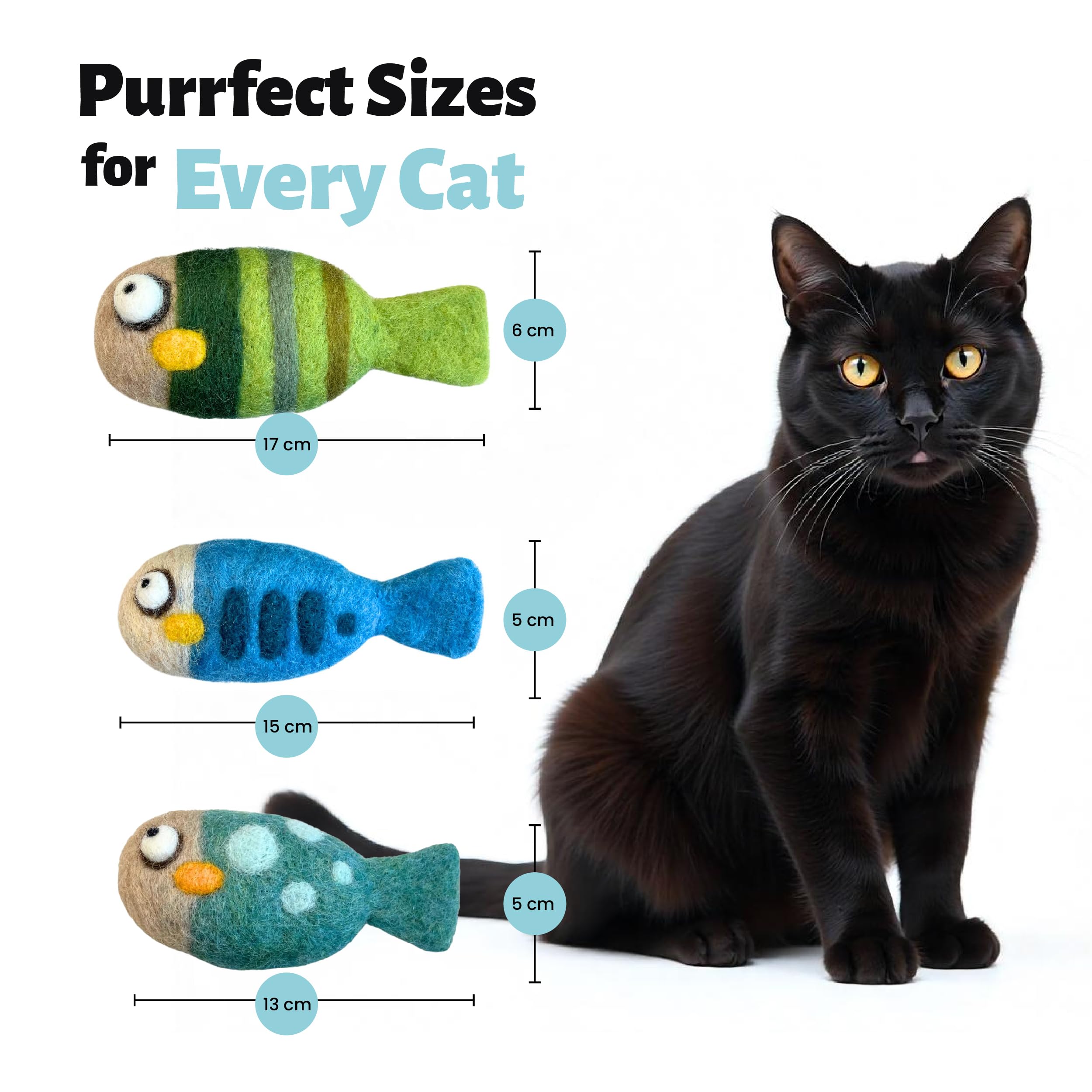 Woolbuddy three-pack is an eco-friendly gift for cat lovers
