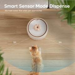 WOPET 3L capacity reservoir keeps pets hydrated