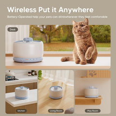 WOPET 5000mAh rechargeable battery enabling cordless use