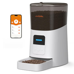 WOPET 6L automatic feeder with sleek design for reliable, scheduled meals.