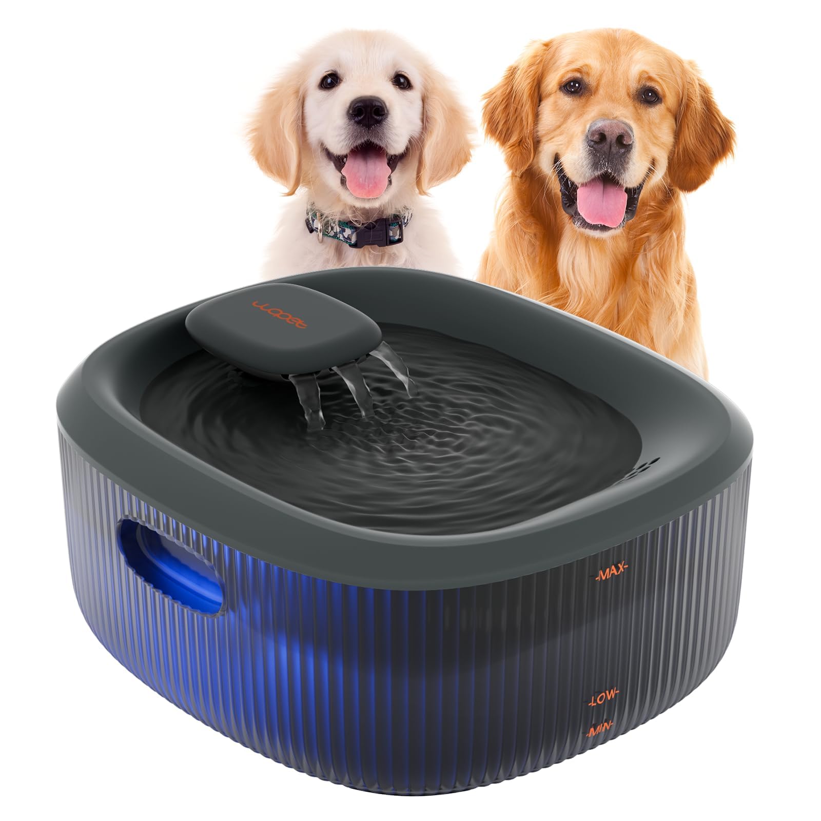 WOPET 6L dog fountain designed for large breeds and multi-pet homes.