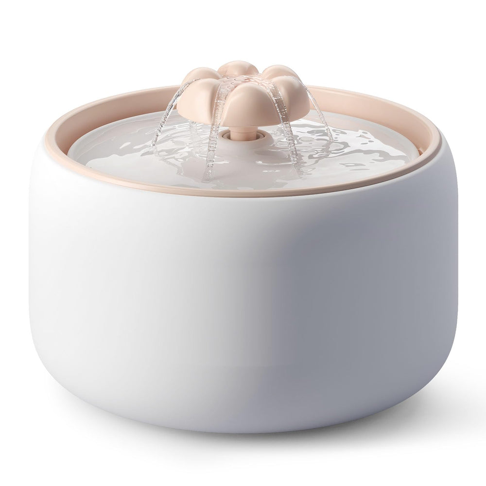 WOPET Premium Ceramic Cat Water Fountain W03 Lite base provides stable hydration.