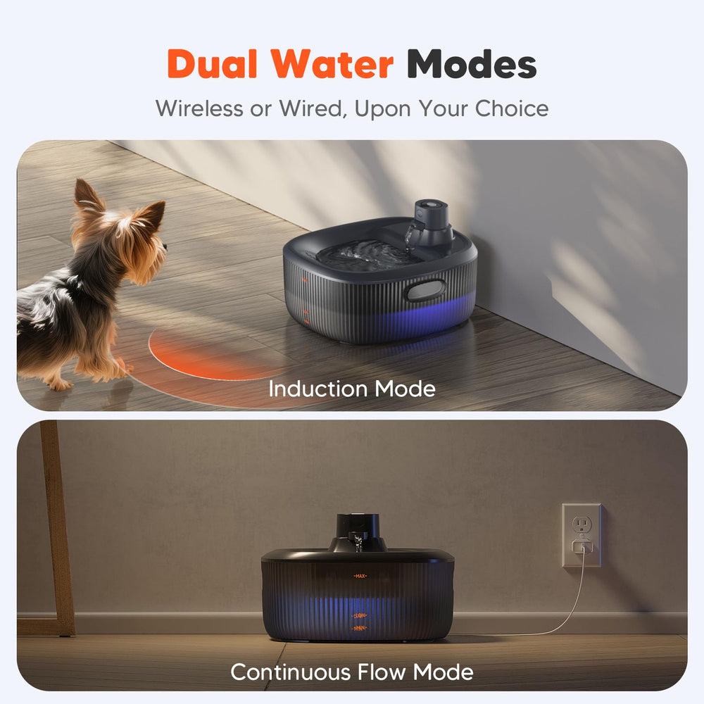 WOPET ultra-quiet pump keeps nights peaceful.