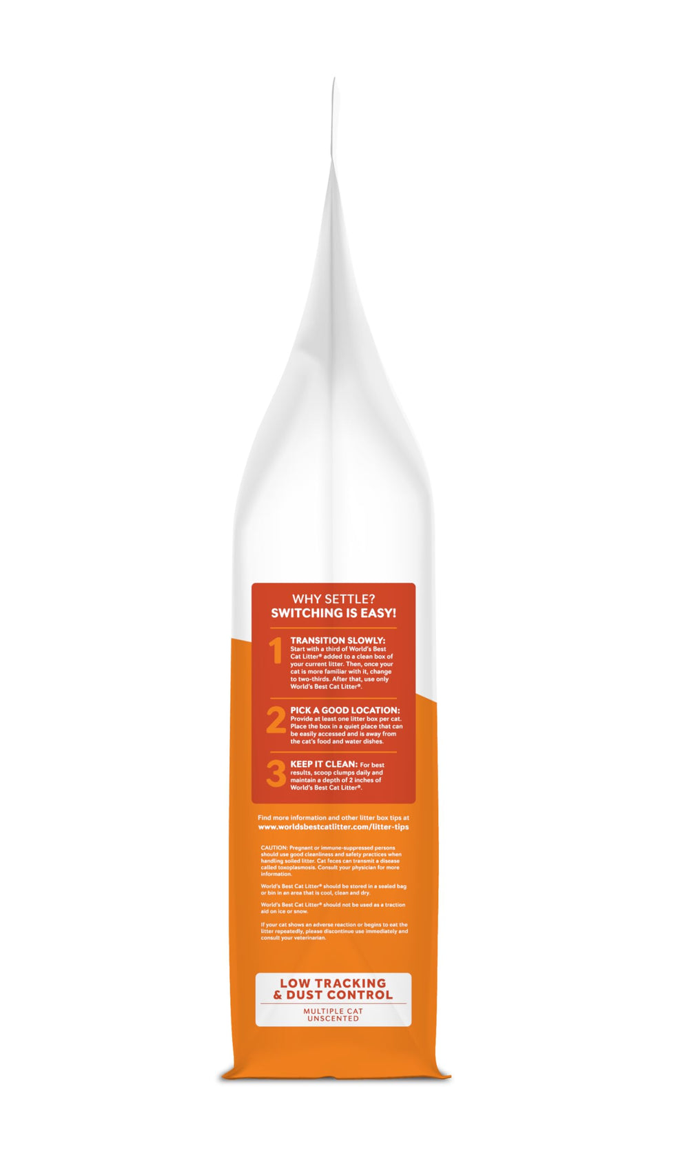 World's Best Cat Litter proudly made in the USA for quality and safety.