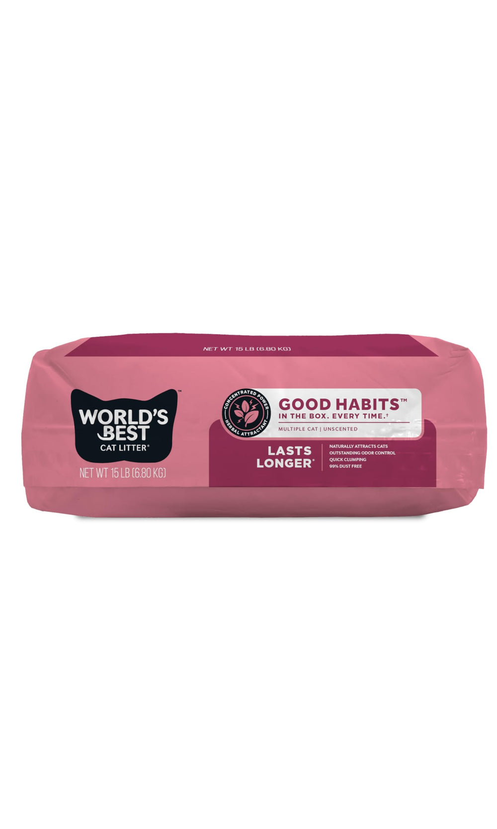 World's Best Cat Litter made in USA from renewable corn.