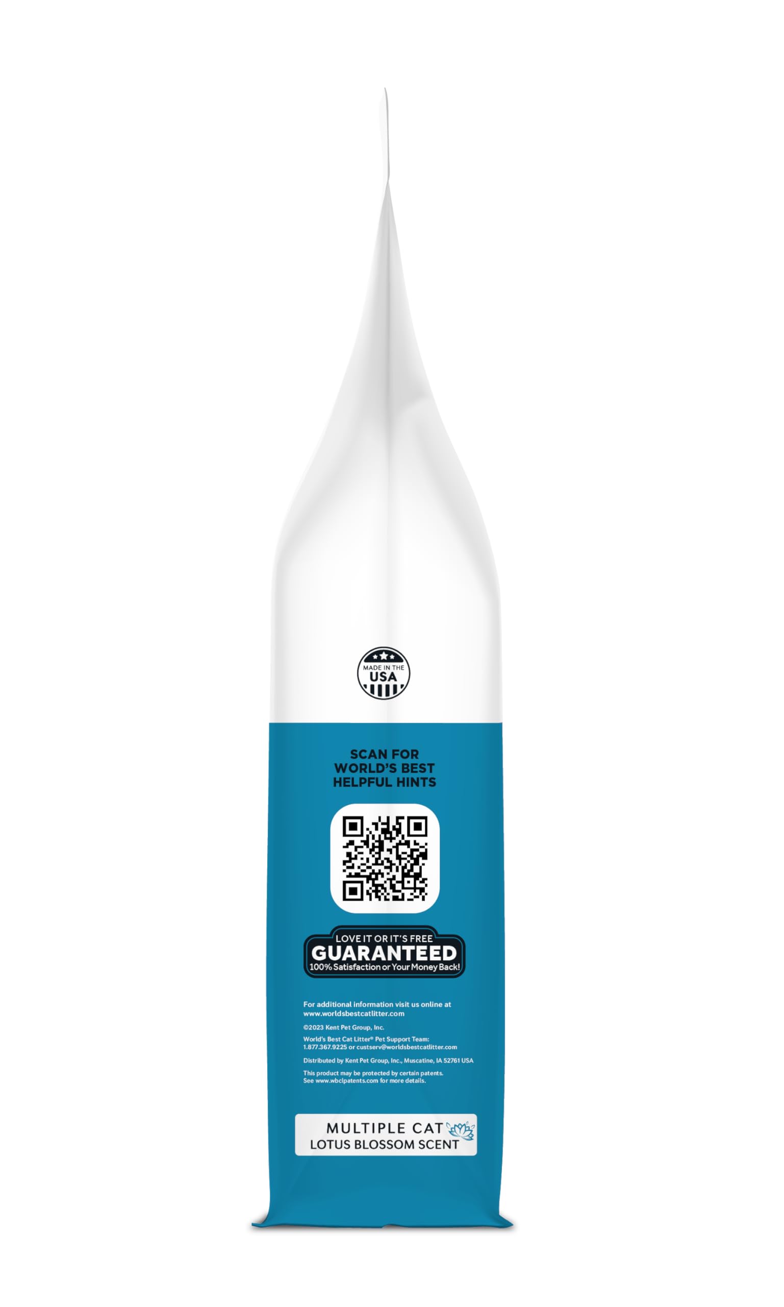 World's Best Cat Litter made in USA supports safe, renewable ingredients.