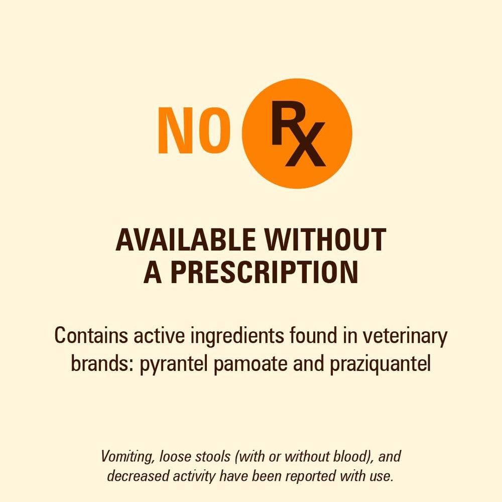WORM X PLUS chewable tablets close-up, a tasty option for dogs.