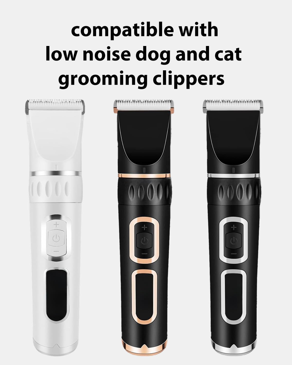 The wotdmu HOLDOG blades offer easy change for quick grooming sessions.