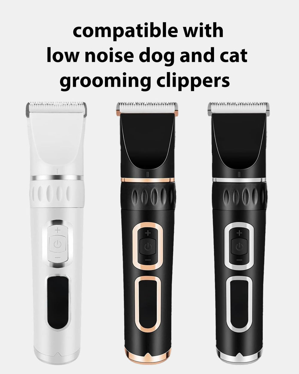 The wotdmu HOLDOG blades offer easy change for quick grooming sessions.