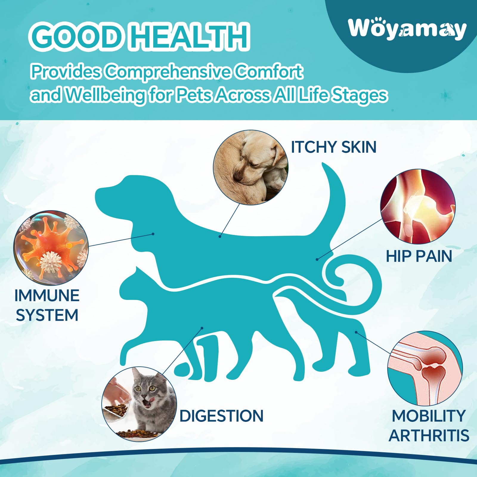 Woyamay Camling Oil with organic extract signals natural care options.