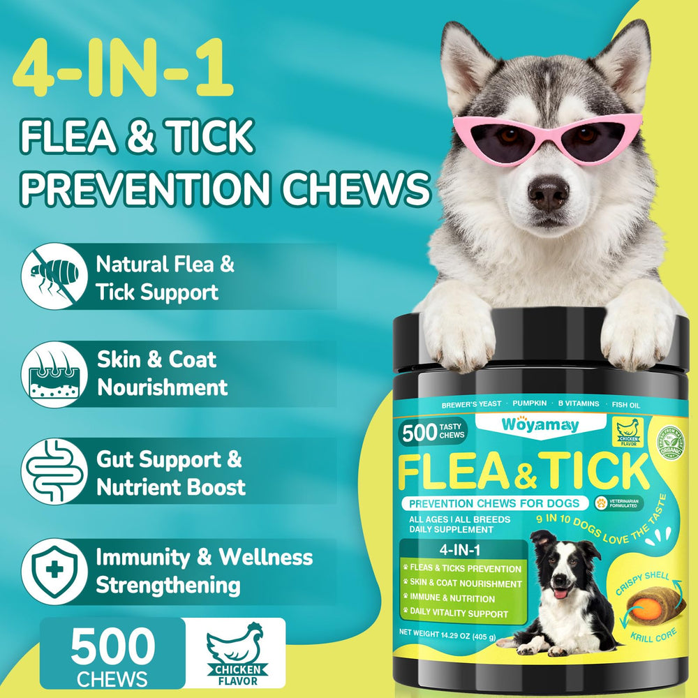 Woyamay chicken-flavored dog chews with savory taste