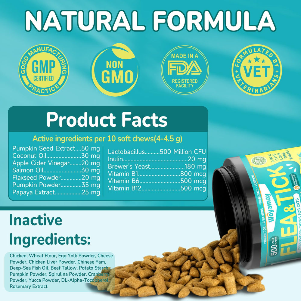 Woyamay salmon oil adds coat shine and skin support